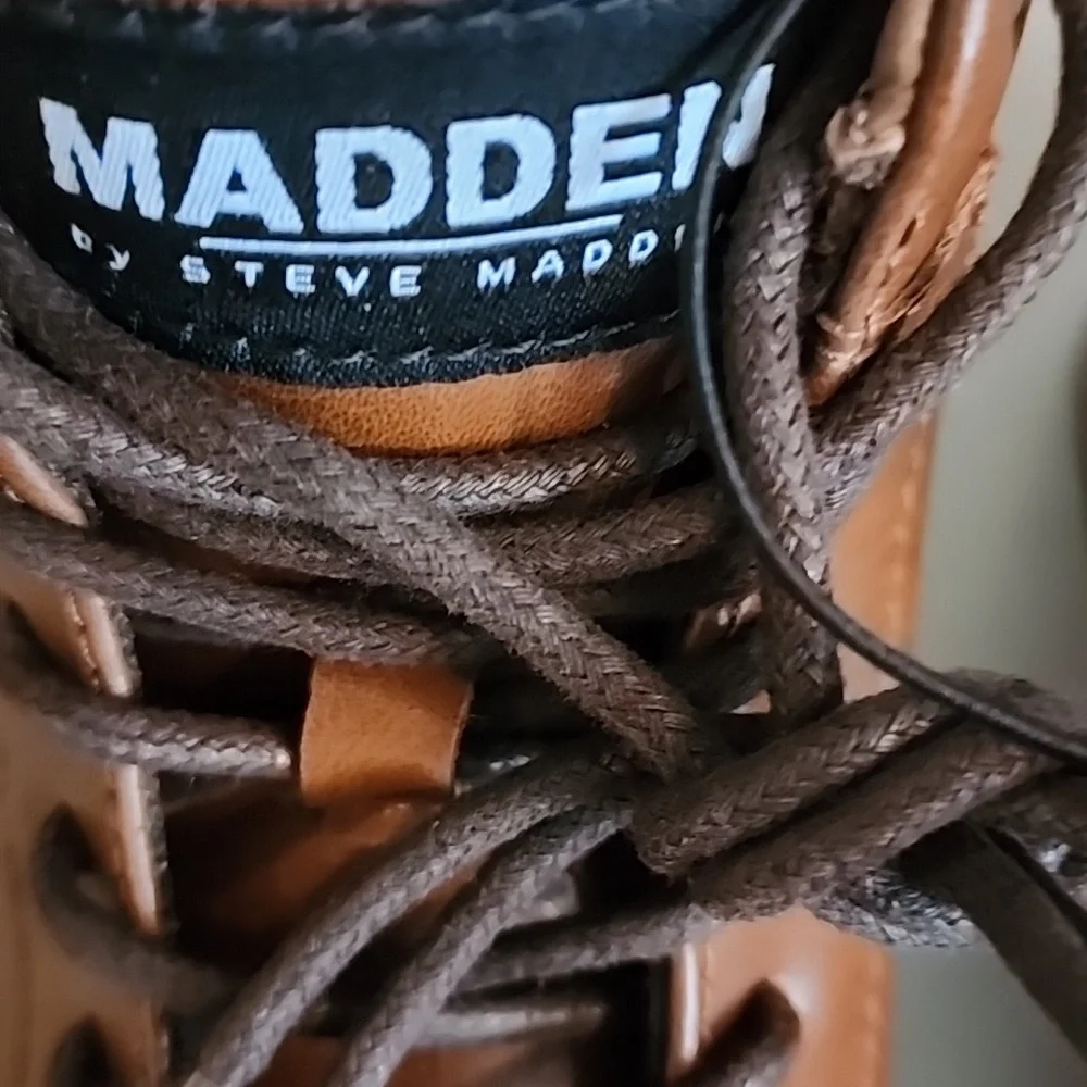 Steve Madden  M-Tittan Men's Brown  Boots Brand New No Tag